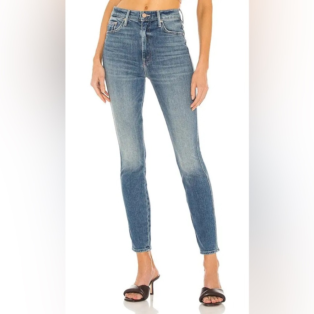 MOTHER The Double Swooner Hover in Love Bombs size 27 NWT.